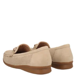 Mocassini Donna Beige