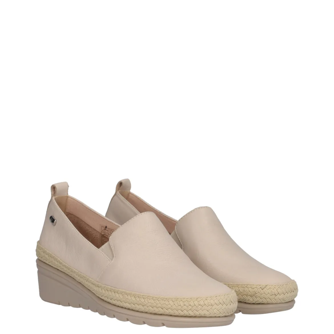 Mocassini Donna Beige