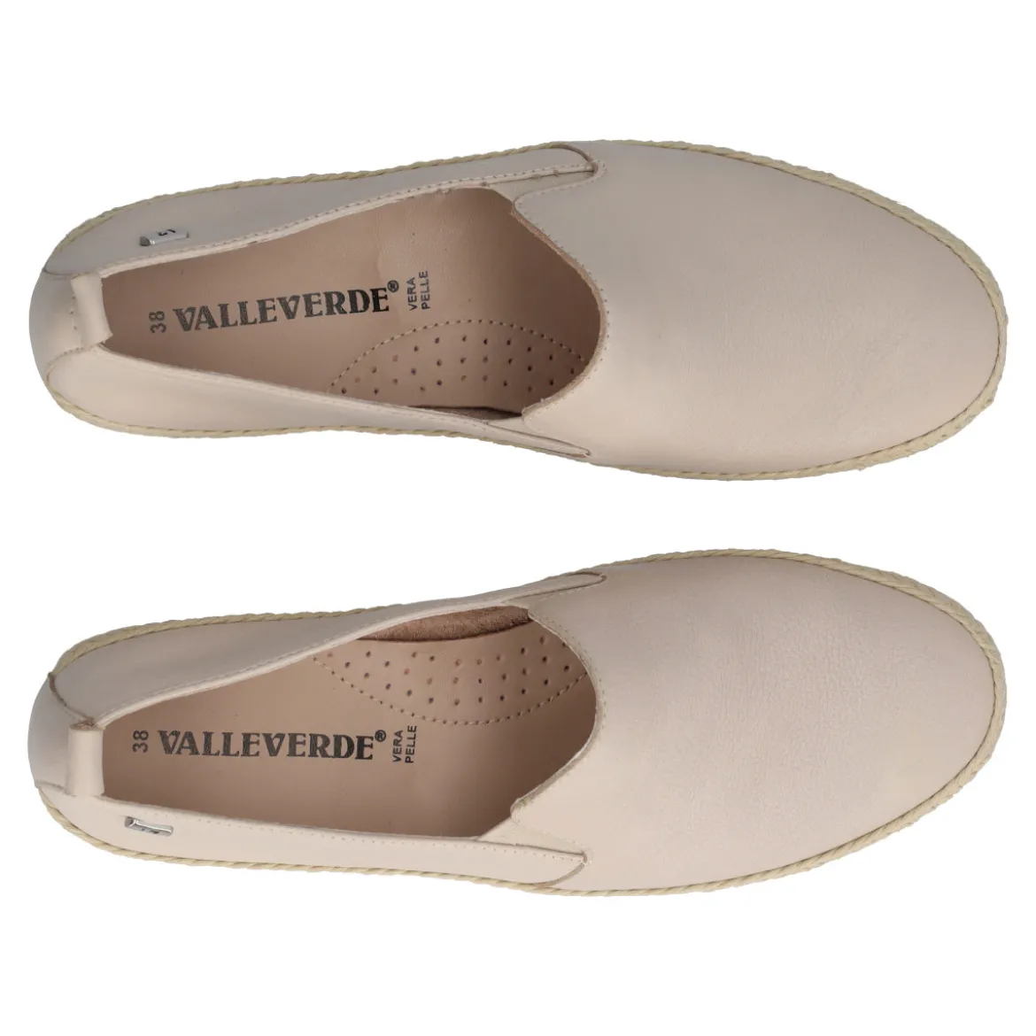 Mocassini Donna Beige