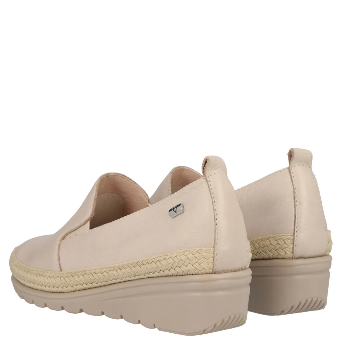 Mocassini Donna Beige