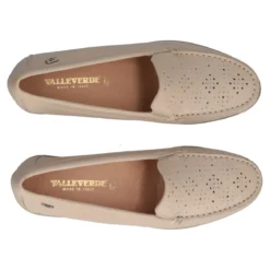 Mocassini Donna Beige