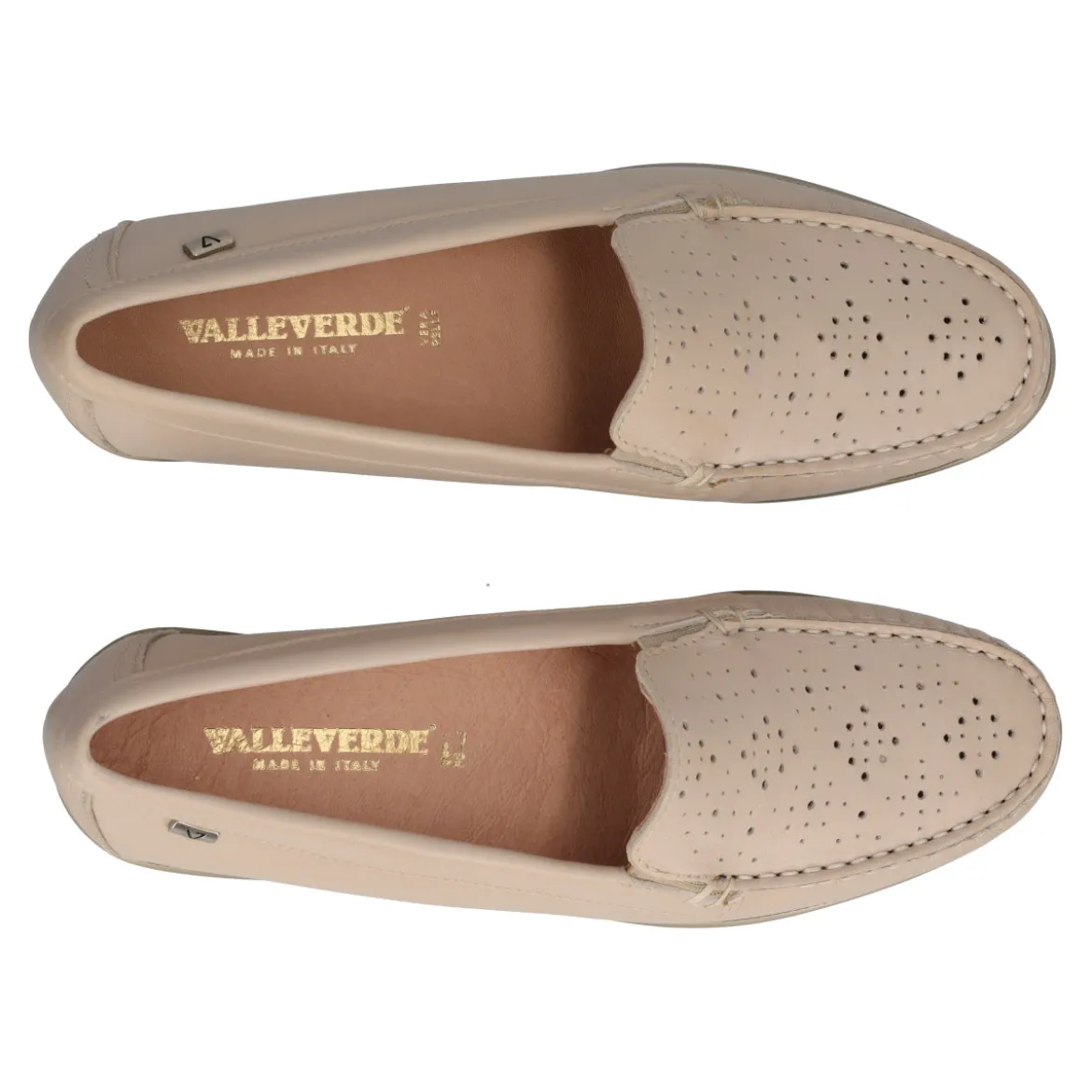 Mocassini Donna Beige