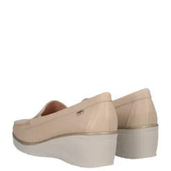 Mocassini Donna Beige