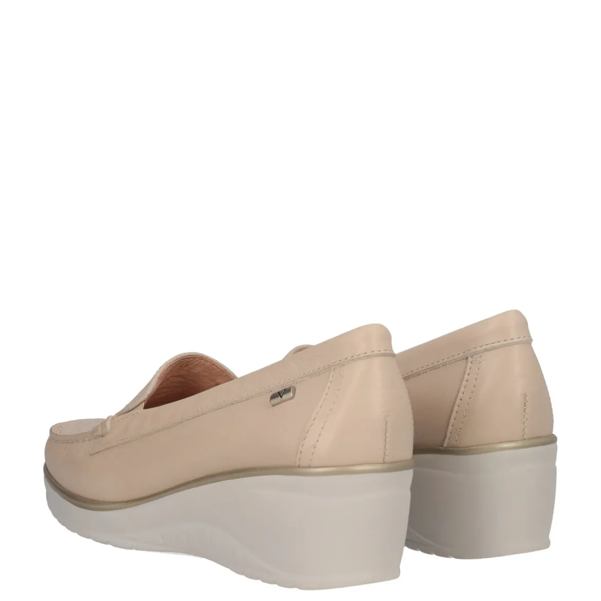 Mocassini Donna Beige