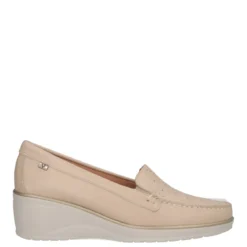 Mocassini Donna Beige