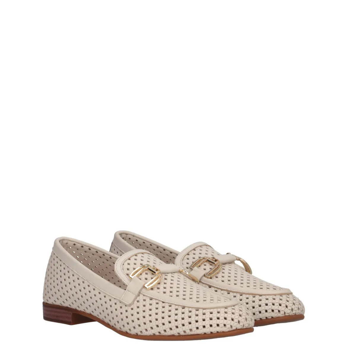 Mocassini Donna Beige