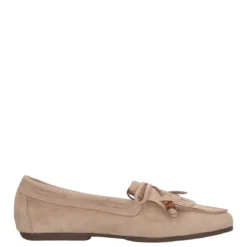 Mocassini Donna Beige