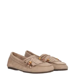 Mocassini Donna Beige