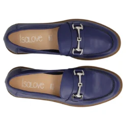 Mocassini Donna Blu