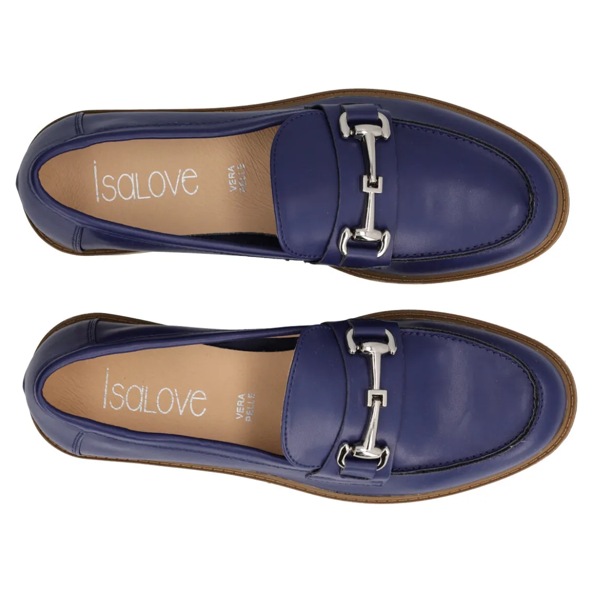 Mocassini Donna Blu