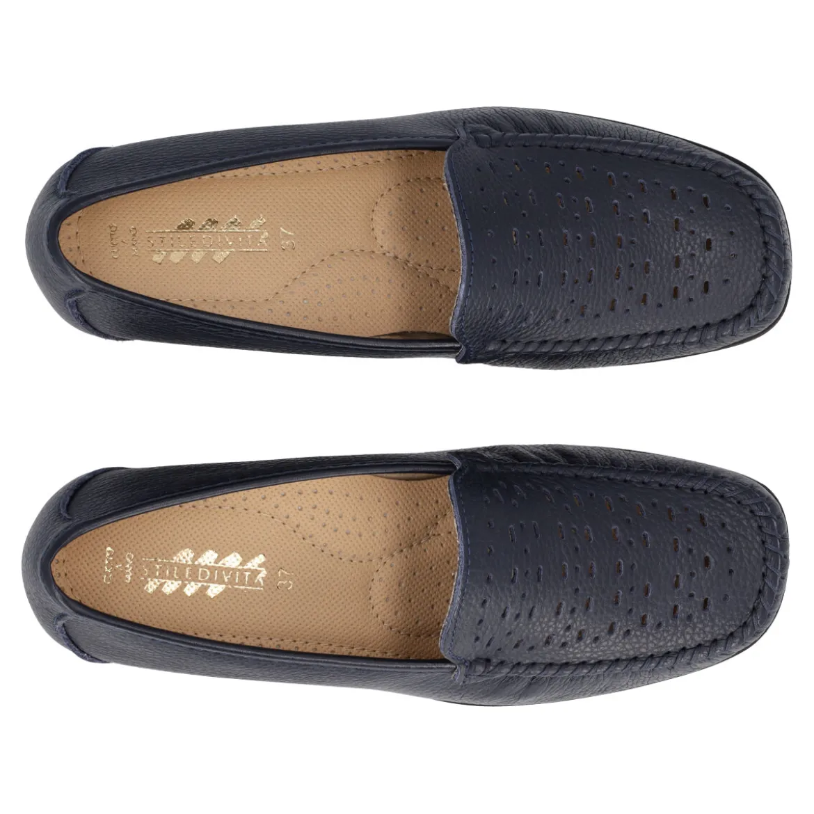 Mocassini Donna Blu