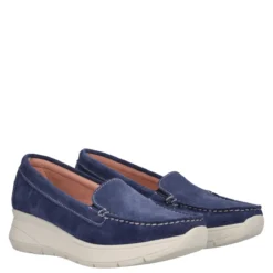 Mocassini Donna Blu