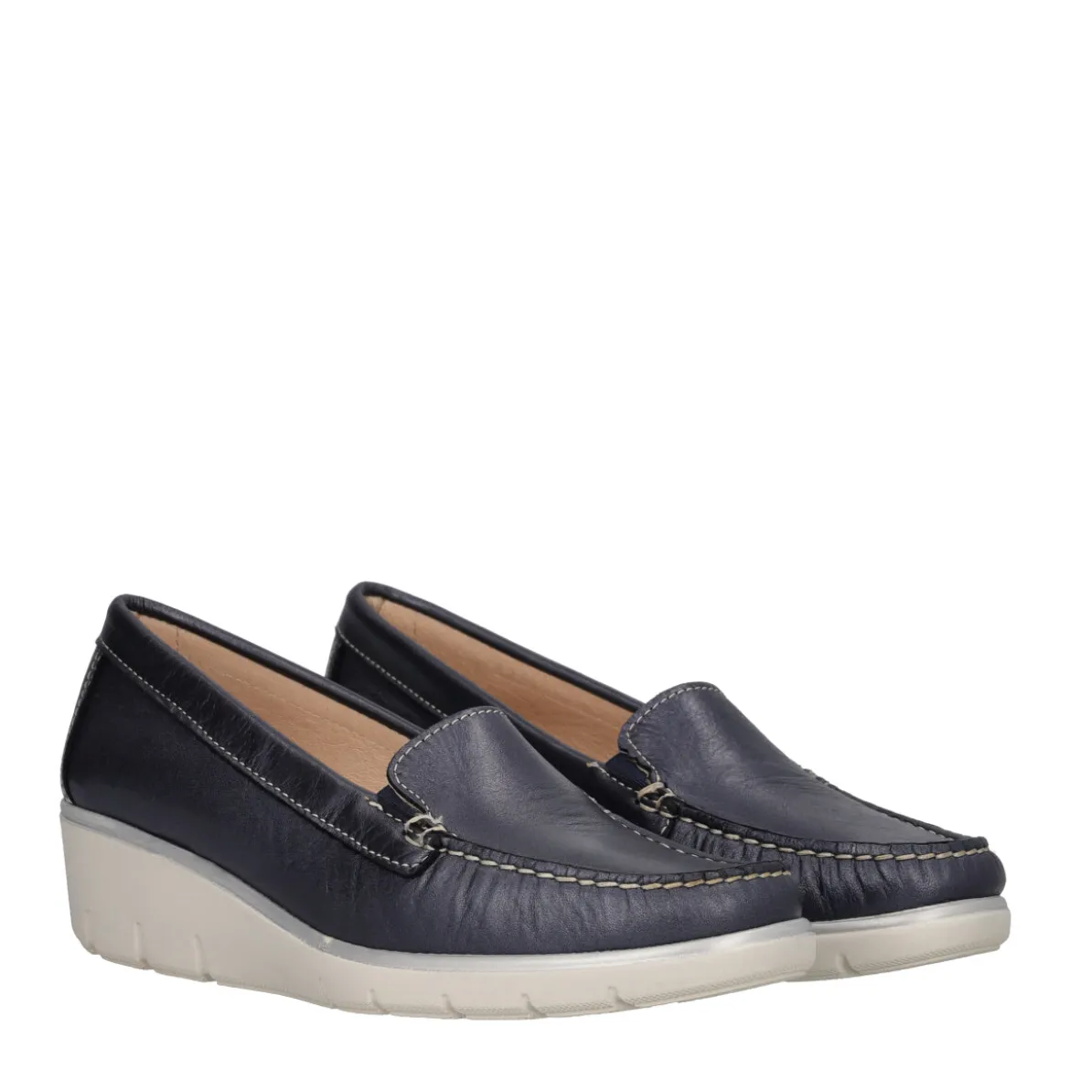 Mocassini Donna Blu