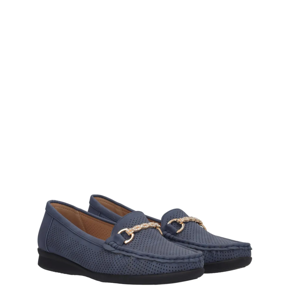 Mocassini Donna Blu