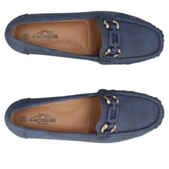 Mocassini Donna Blu
