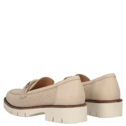 Mocassini Donna Crema