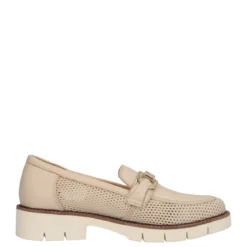 Mocassini Donna Crema