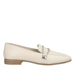 Mocassini Donna Crema