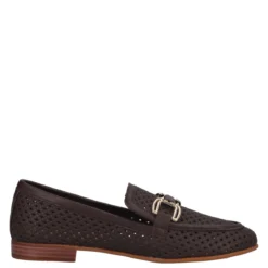 Mocassini Donna Marroni in Pelle