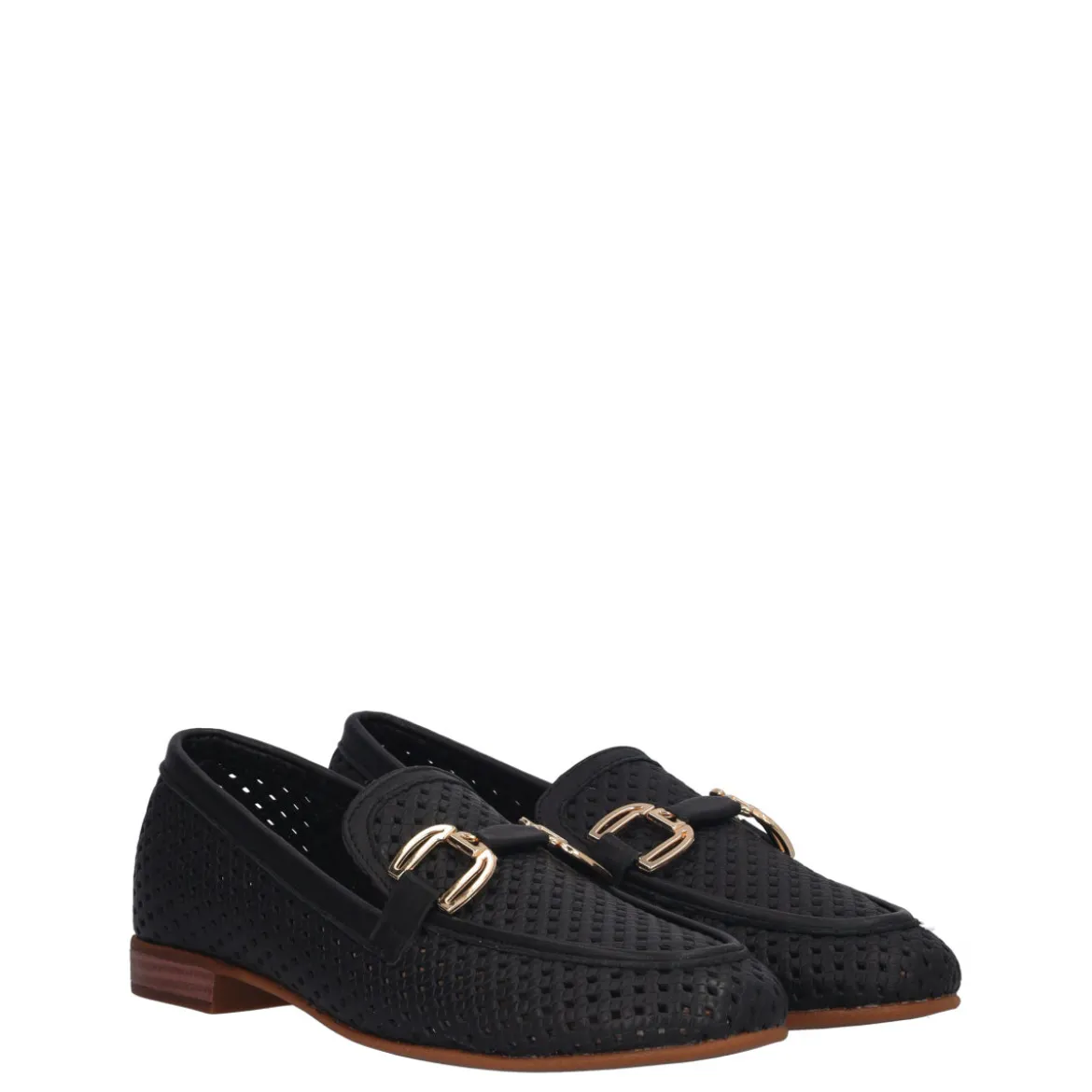 Mocassini Donna Neri in Pelle