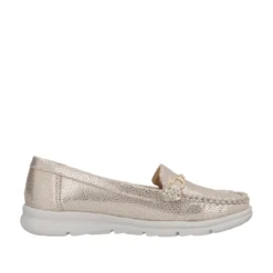 Mocassini Donna Platino