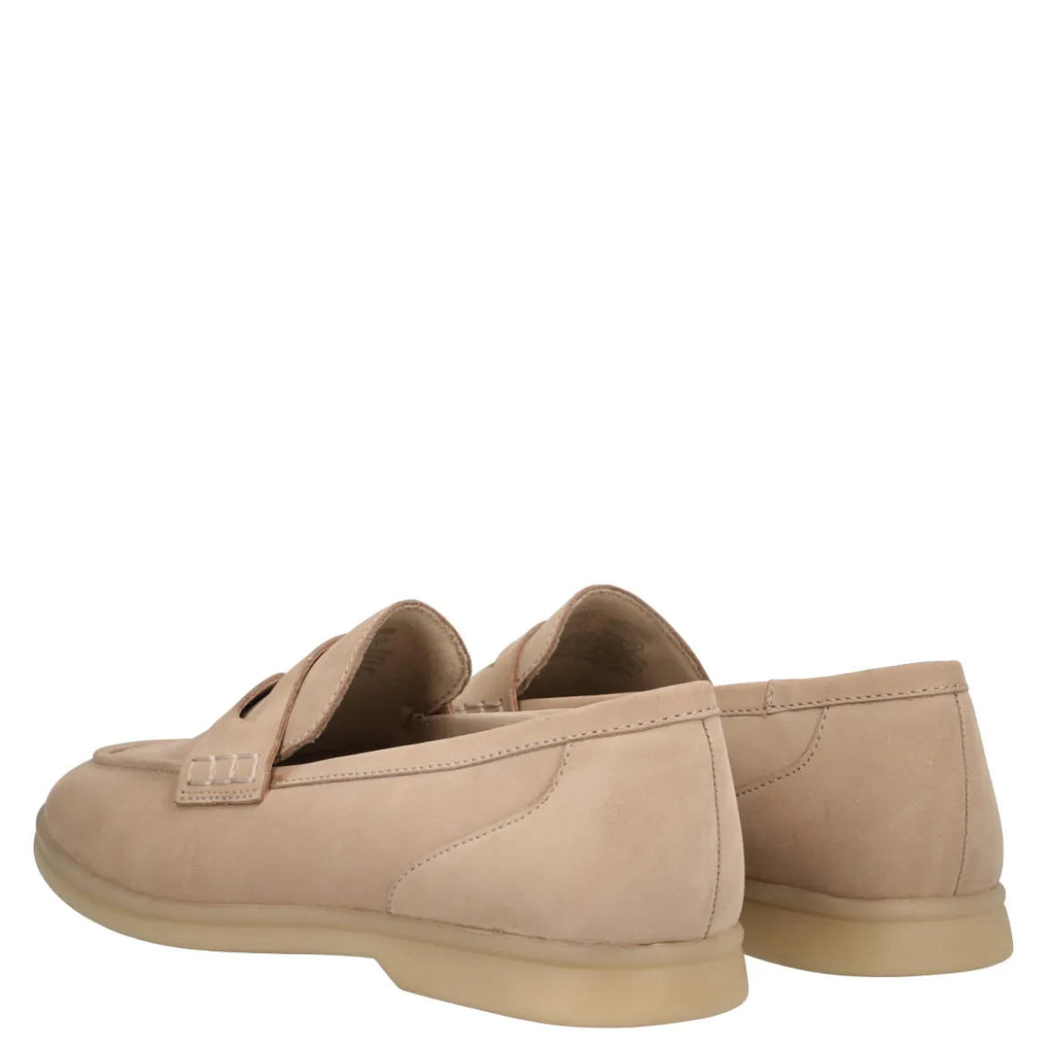 Mocassini Donna Taupe Nubuck