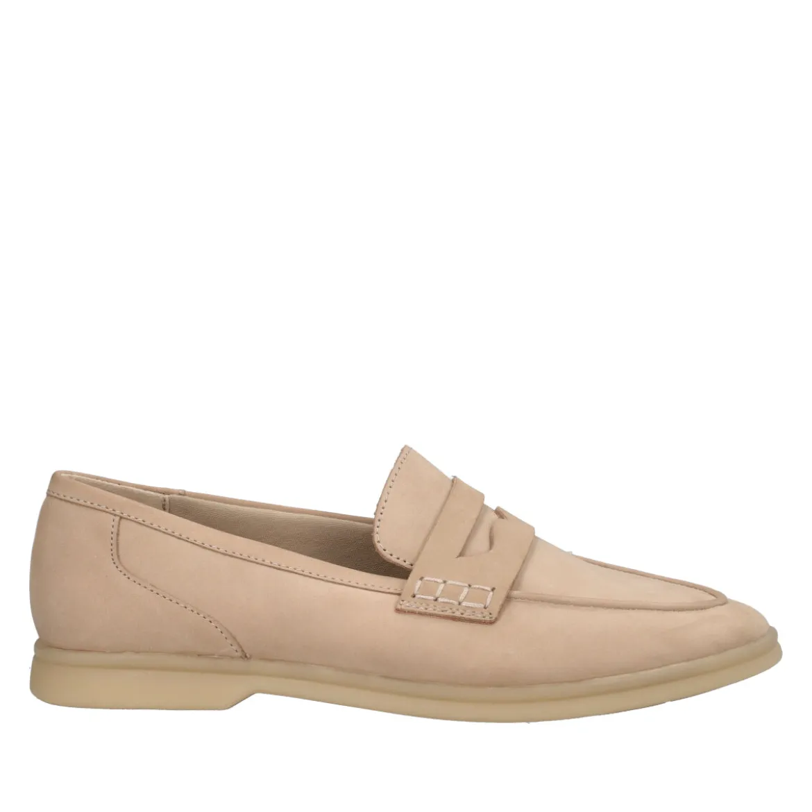 Mocassini Donna Taupe Nubuck