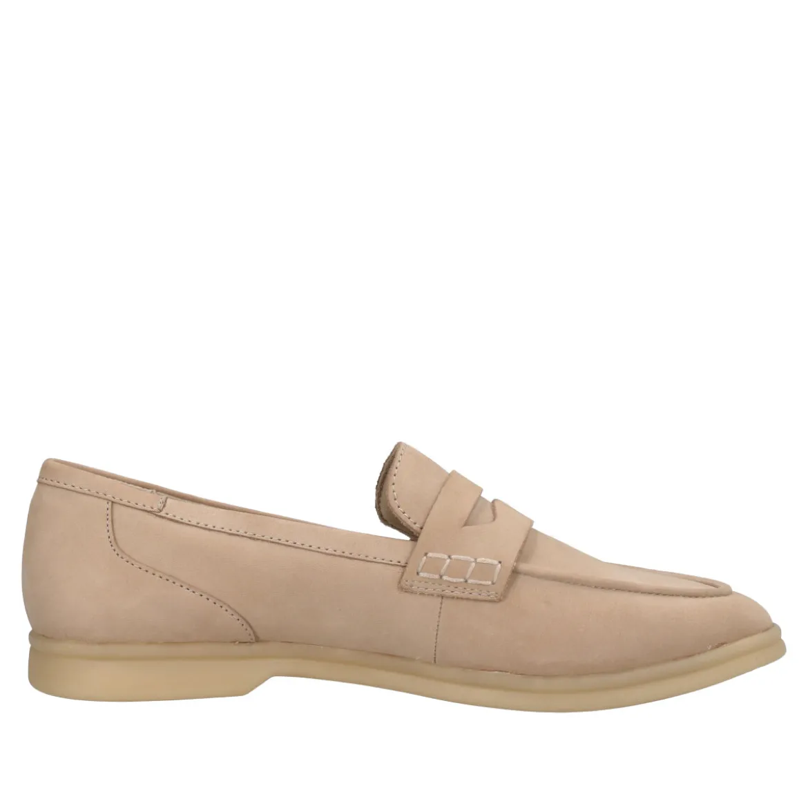 Mocassini Donna Taupe Nubuck