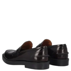 Mocassini Uomo Bordeaux in Pelle