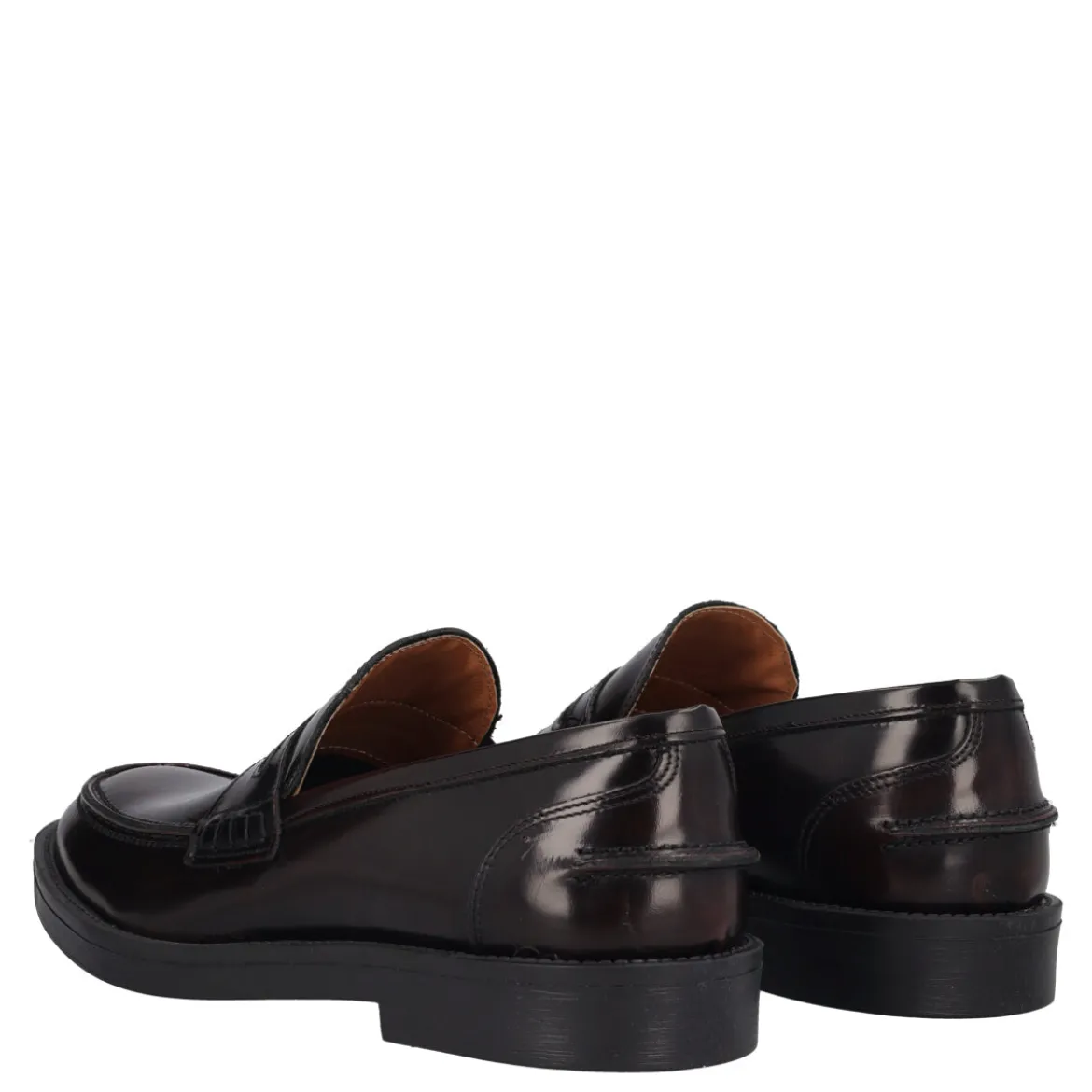 Mocassini Uomo Bordeaux in Pelle