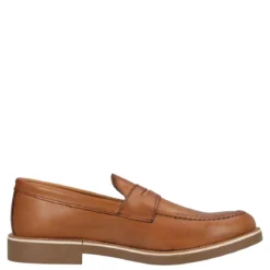 Mocassini Uomo Color Cuoio in Pelle