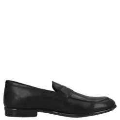 Mocassini Uomo Neri in Pelle