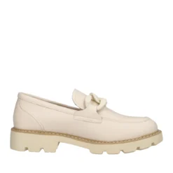 Mocassino Donna Beige