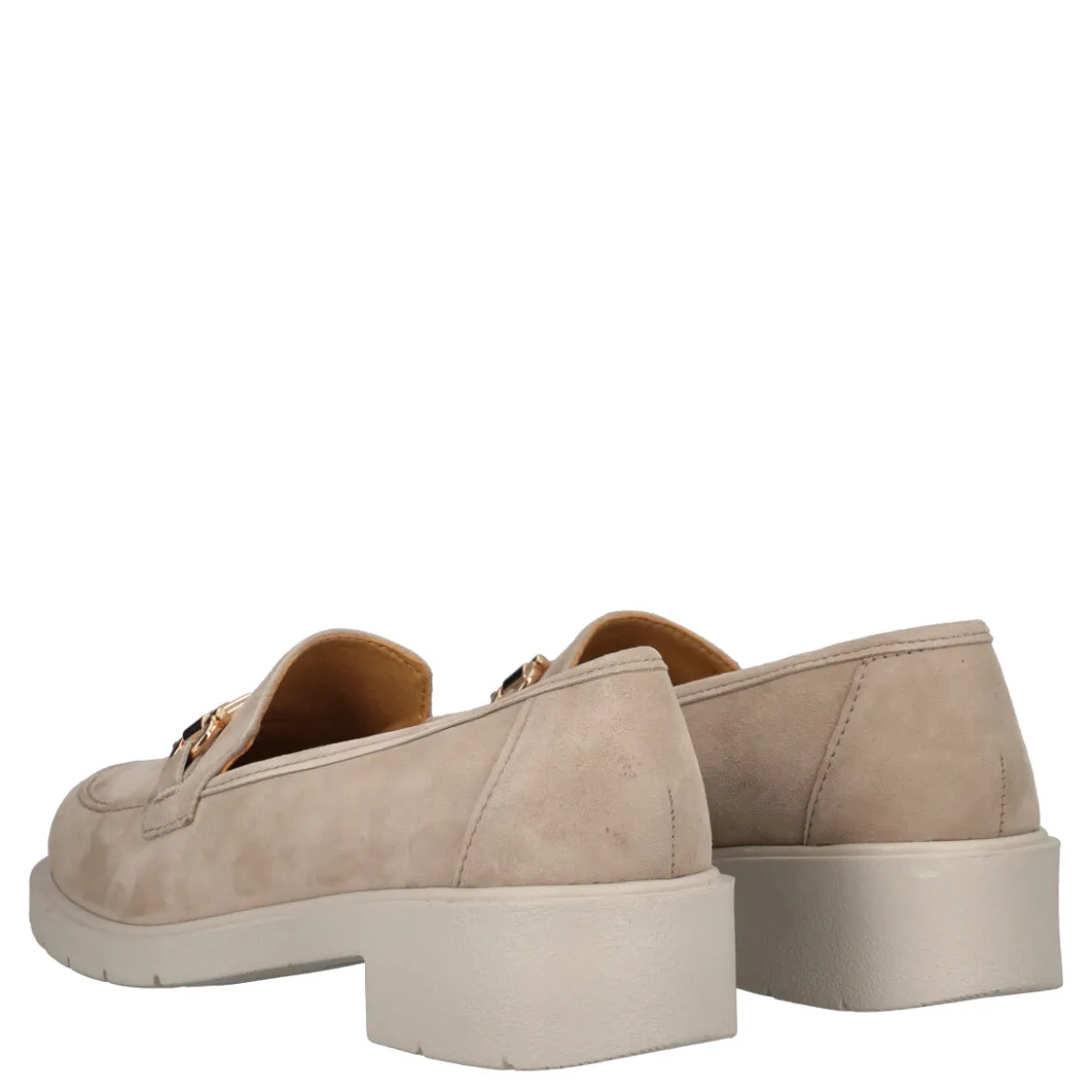 Mocassino Donna Beige