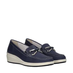 Mocassino Donna Blu
