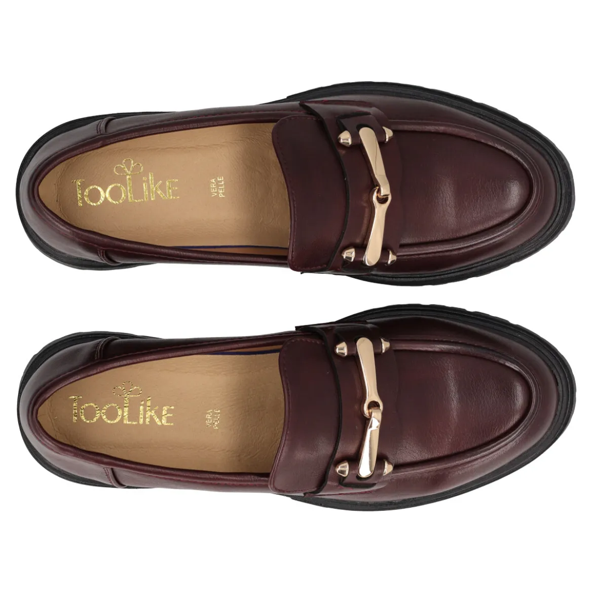 Mocassino Donna Bordeaux