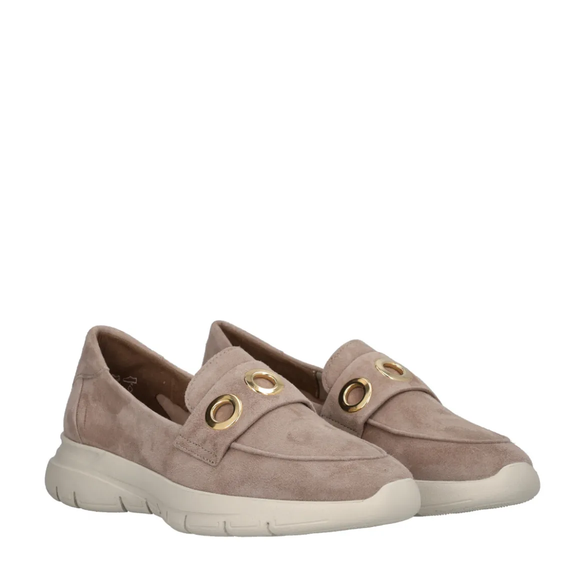 Mocassino Donna Taupe