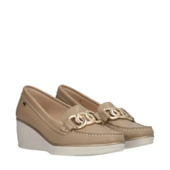 Mocassino Donna Taupe