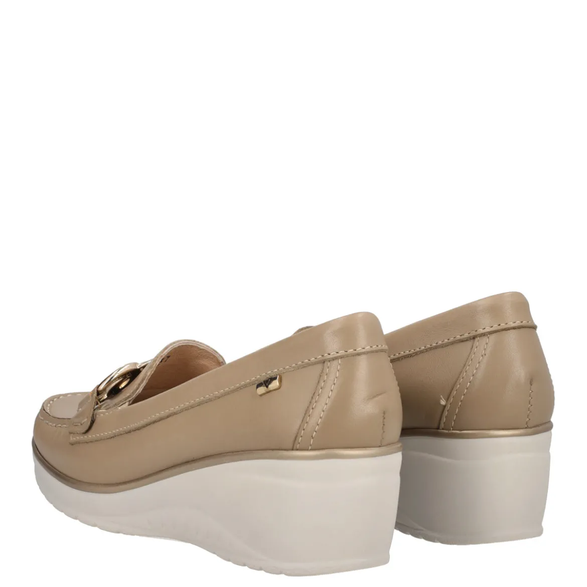 Mocassino Donna Taupe