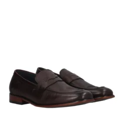Mocassino Uomo Marrone in Pelle