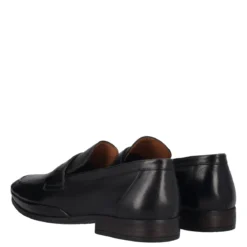 Mocassino Uomo Neri in Pelle