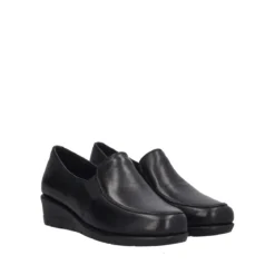 MOVE Mocassini Comfort Donna Neri in Pelle