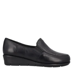 MOVE Mocassini Comfort Donna Neri in Pelle