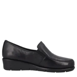 MOVE Mocassini Comfort Donna Neri in Pelle