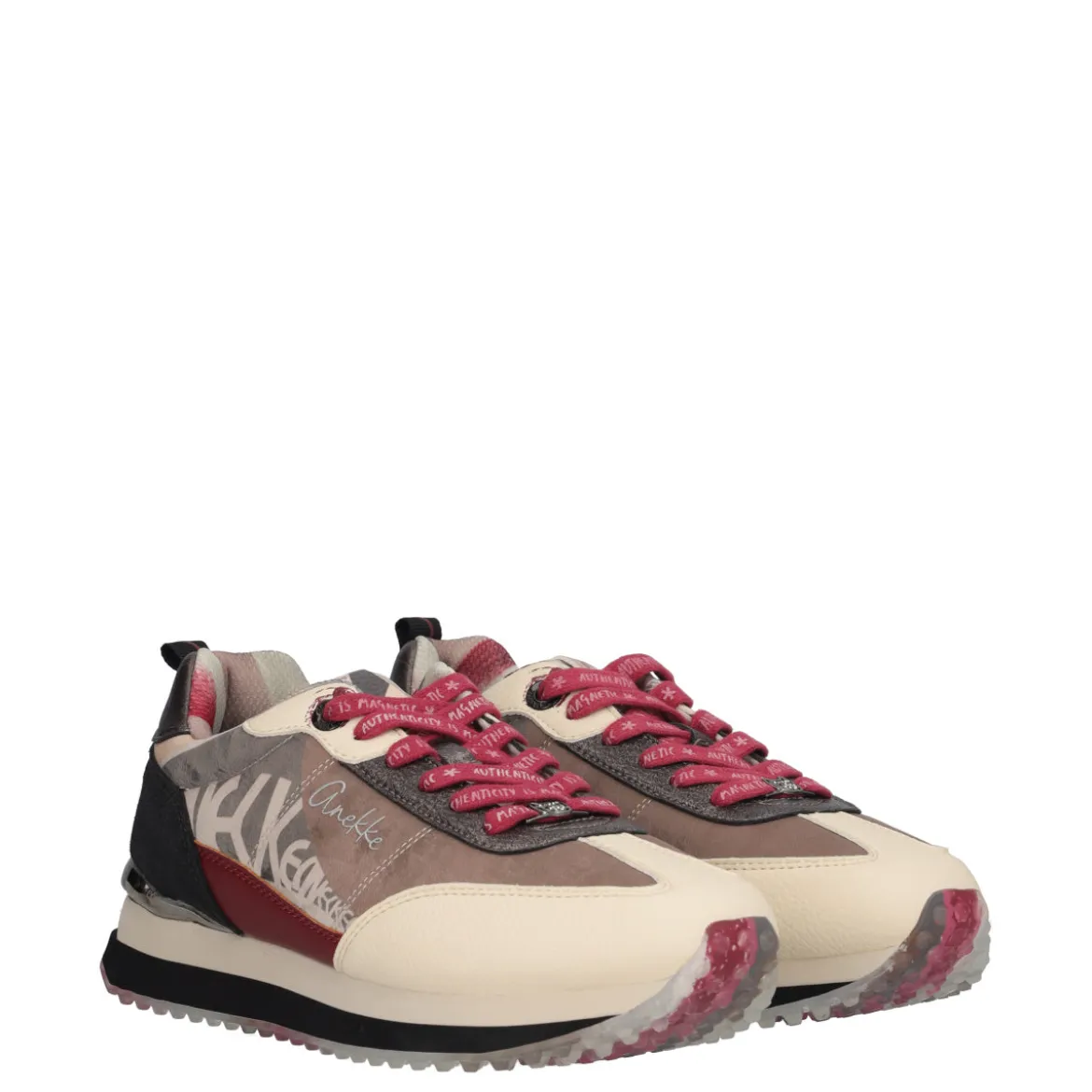 New York Sneakers Donna Beige