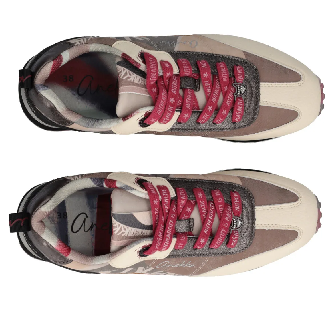 New York Sneakers Donna Beige