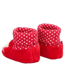 OLABIX Pantofole Bambini Rosse Babbo Natale