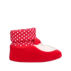 OLABIX Pantofole Bambini Rosse Babbo Natale