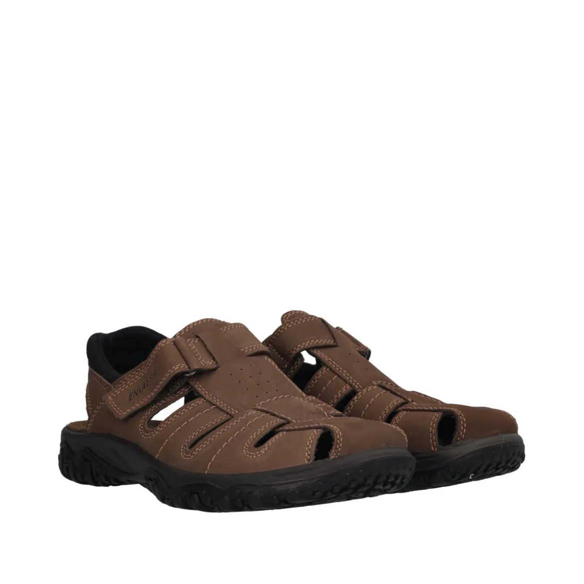 PACIFIC Sandali Uomo Marrone in Pelle