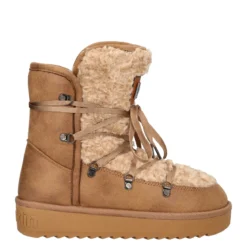 PACK BOOTS NORDIC FUR Polacchinii Donna Sabbia